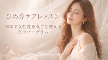 ひめ膣ケアレッスン｜38本で女性性を丸ごと整える完全プログラム