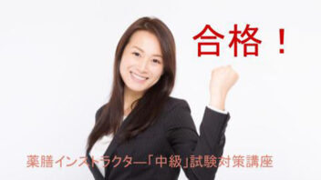 薬膳インストラクタ―「中級」試験対策