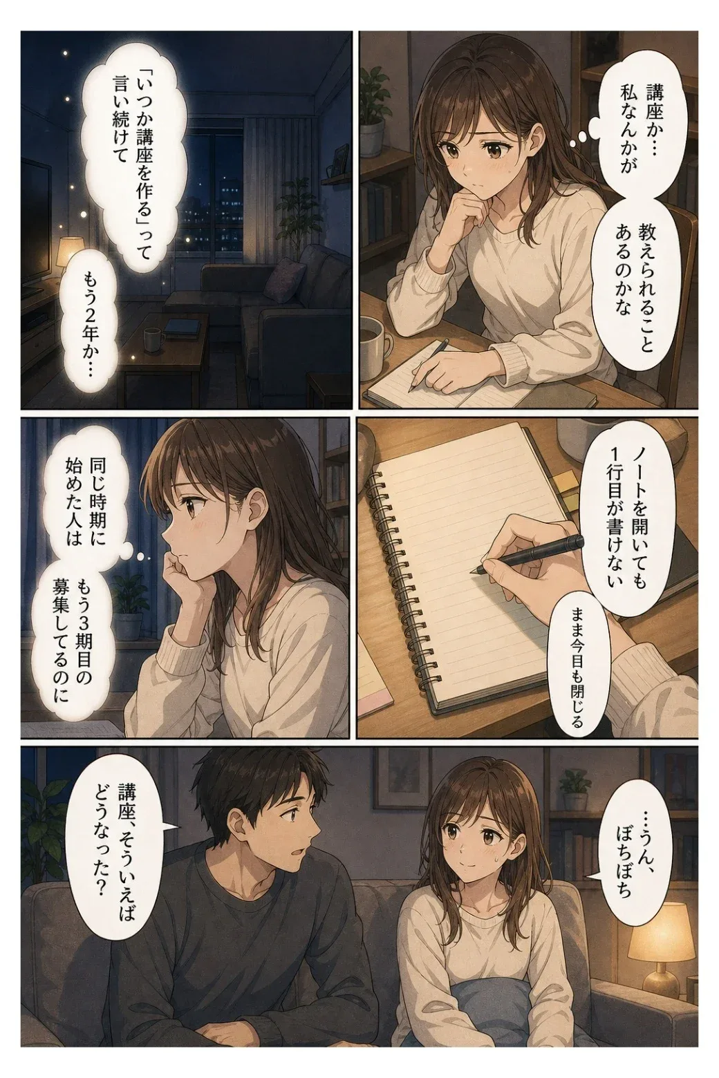 「いつか講座を作る」と言い続けてもう2年