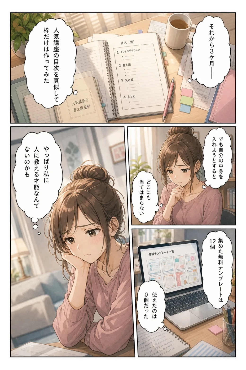集めた無料テンプレートは12個、使えたのは0個だった